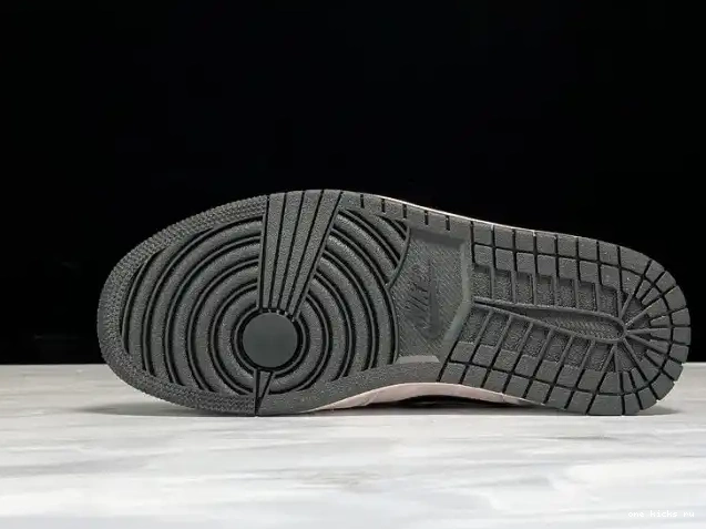Rep Onekick Mid Powder 1 Air Jordan BQ6472-602 Dirty Iridescent (W) 0429